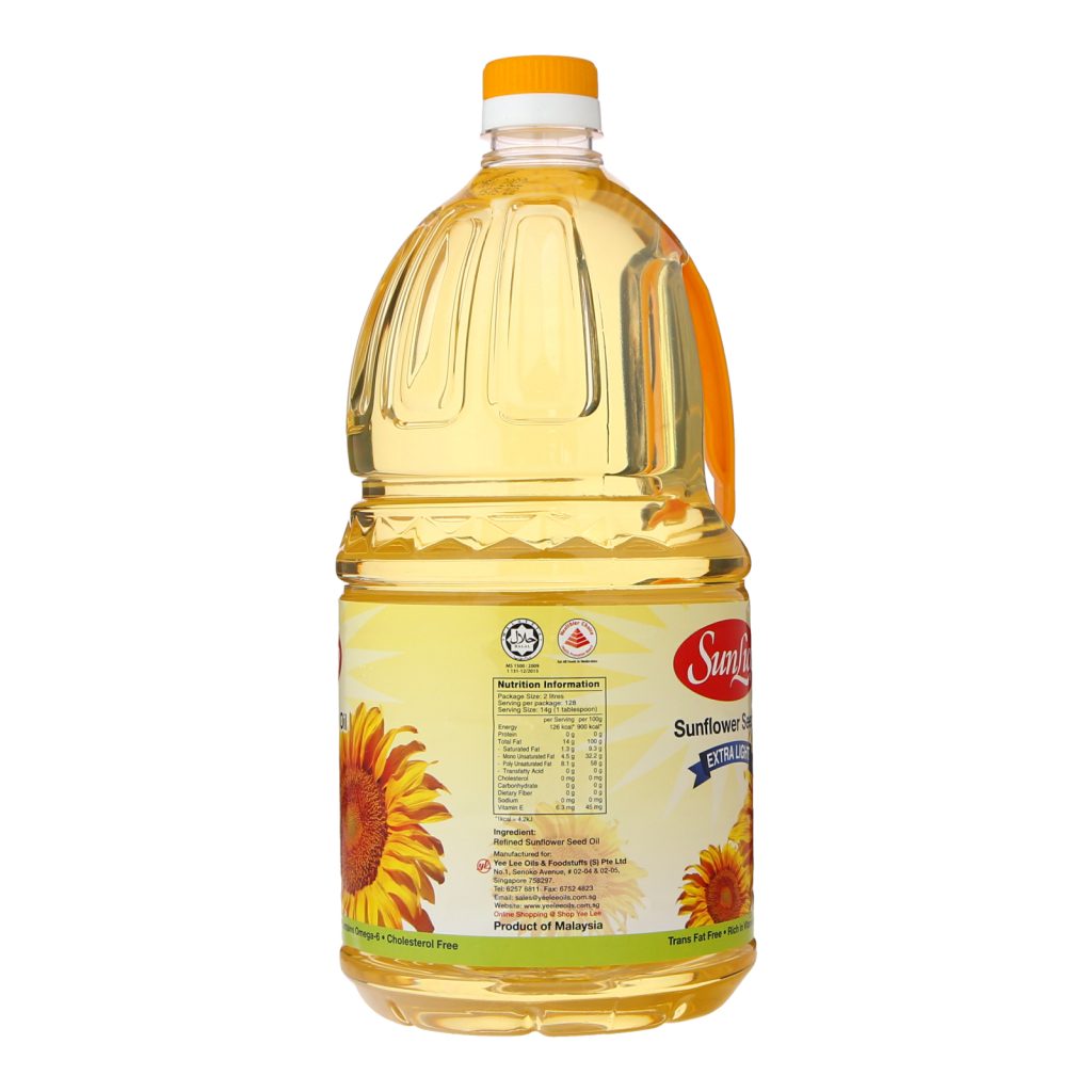 Sunlico Brand Sunflower Oil Yee Lee Oils & Foodstuffs