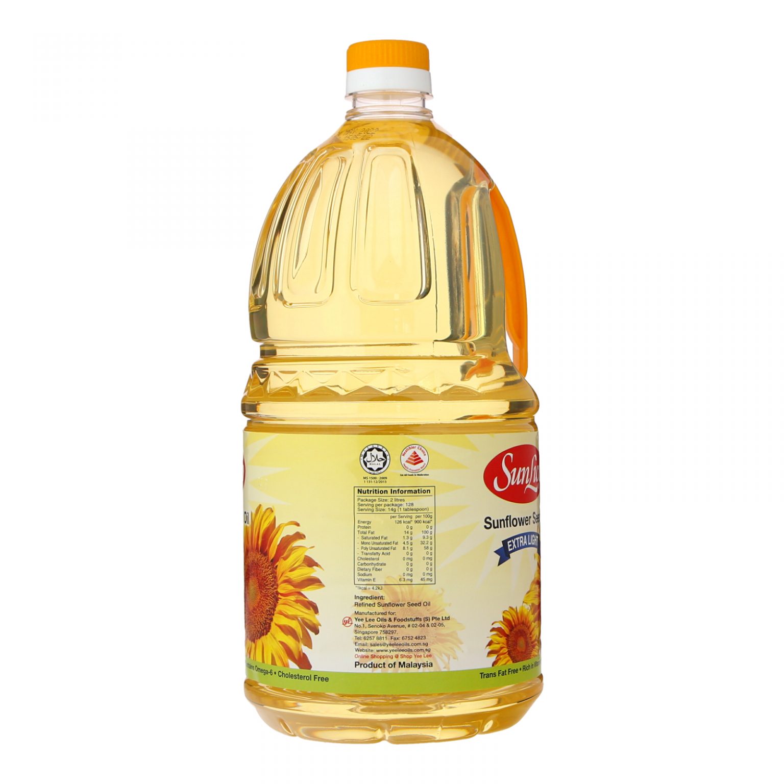 Sunlico Brand Sunflower Oil Yee Lee Oils & Foodstuffs