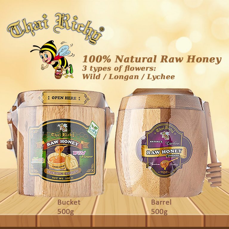 Thai Richy Raw Honey 500g Barrel ⭐99sales Yee Lee Oils And Foodstuffs 