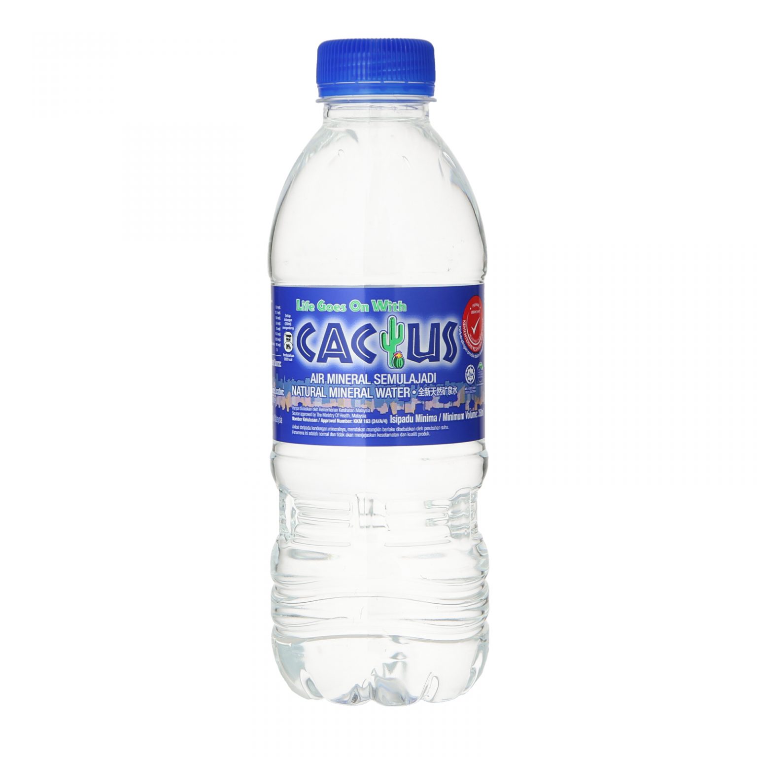 Cactus Brand – Natural Mineral Water 350ml x 12 🌟PROMO! – Yee Lee ...